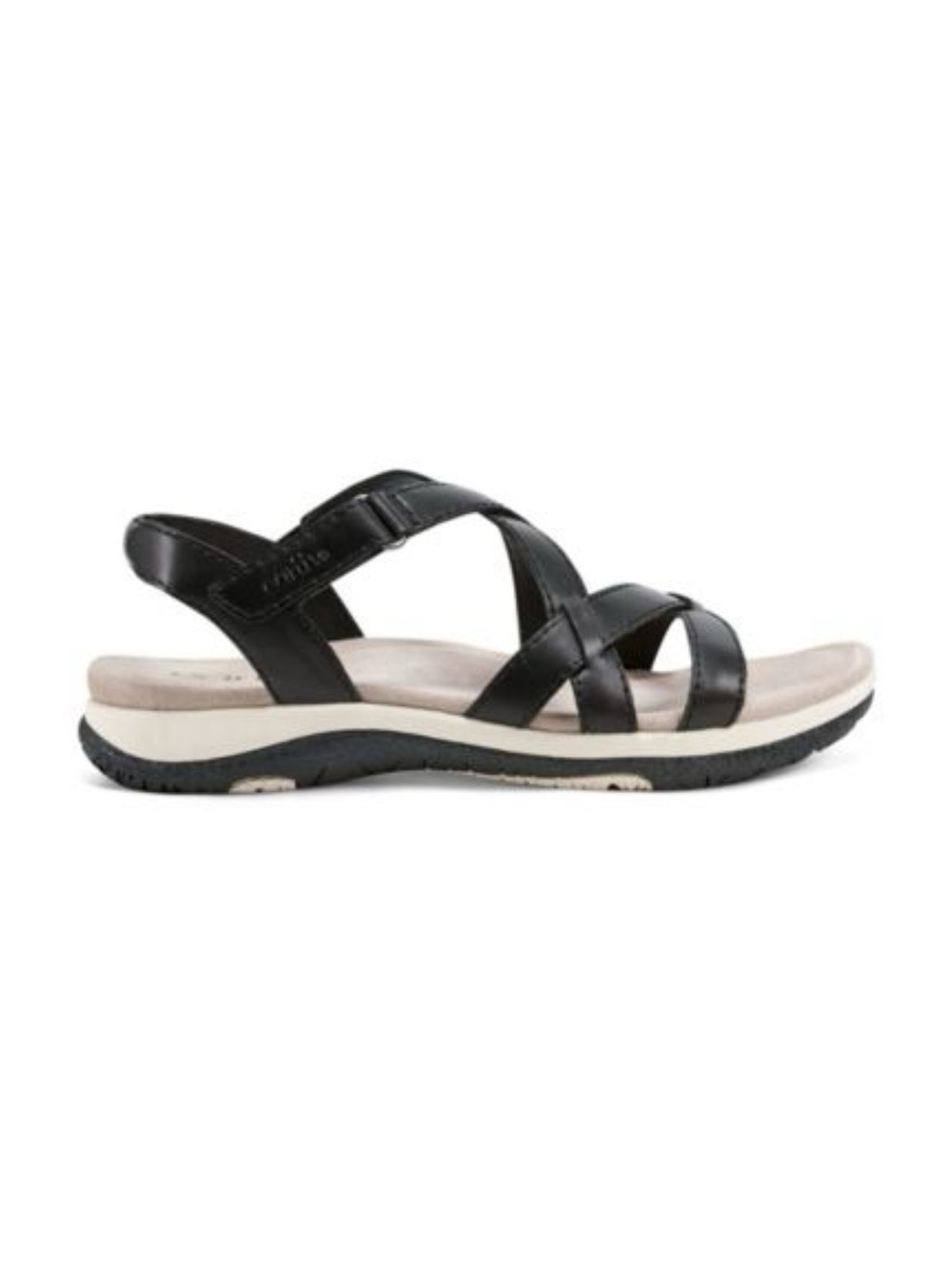 Earth Women’s Sterling Black Leather Strappy Comfort Sandals Size 8M, NEW in Box - Picture 4 of 11